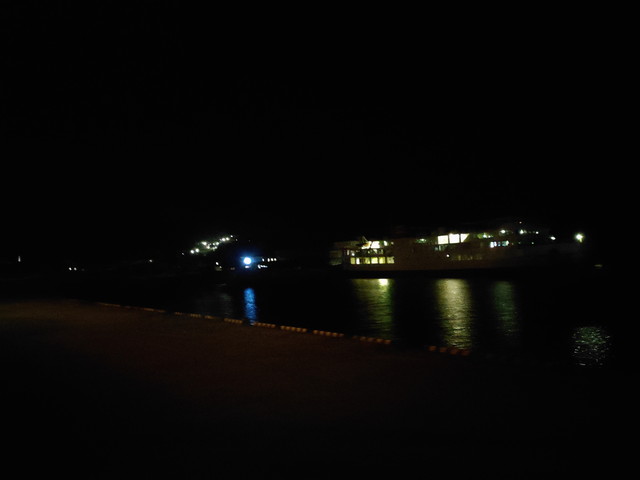 夜の保田港