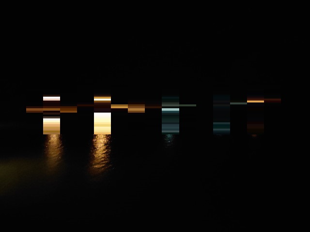 漁港の常夜灯